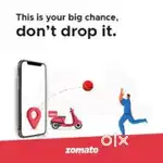 Zomato food delivery job work in your free time