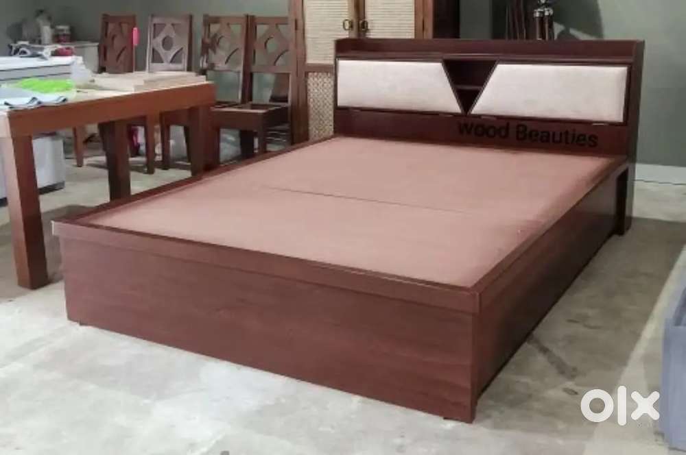 Upto 70% of buy new double bed with box 5990/-