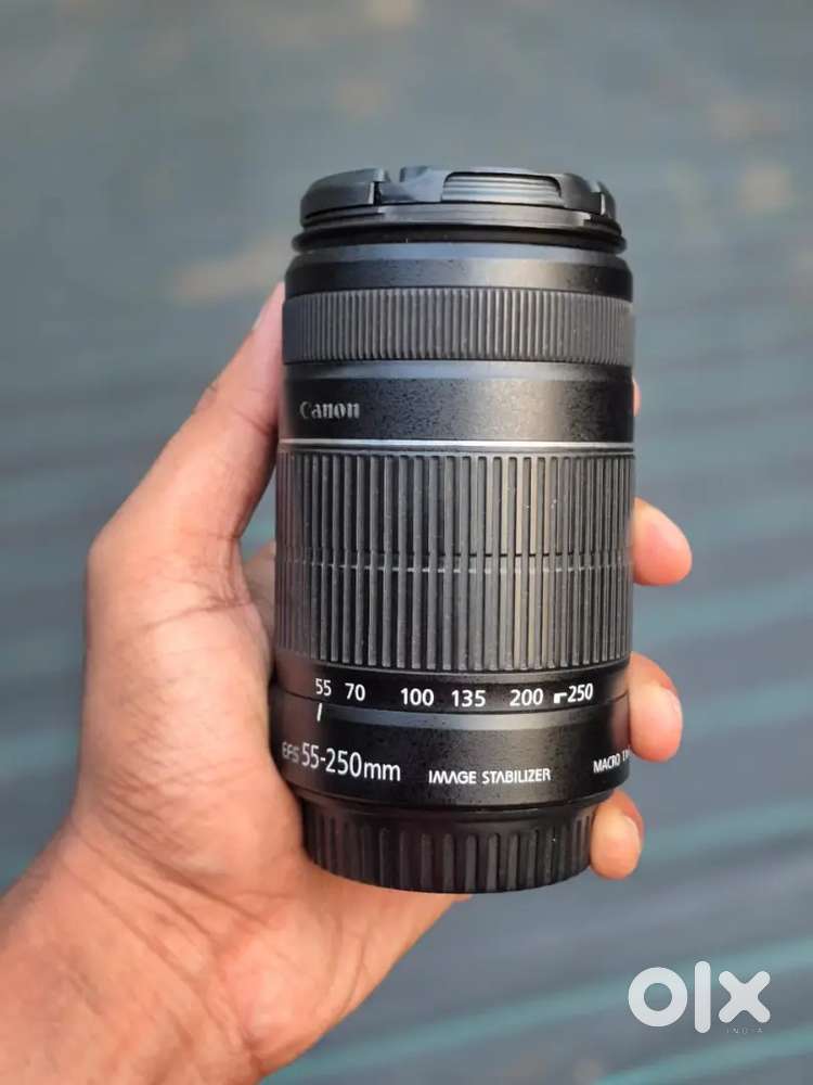 Canon 55-250mm lens