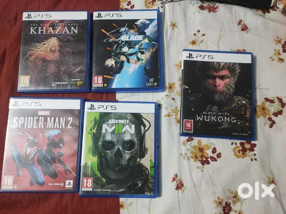 Selling PS4 & PS5 Games (PlayStation Games)