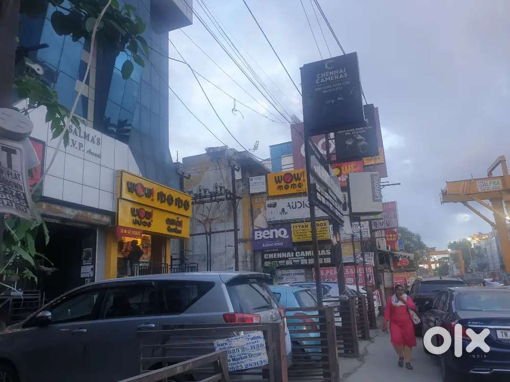 SHOP RENT.or LEASE ...KODAMBAKKAM.ARCOT Road.  Commercial complex