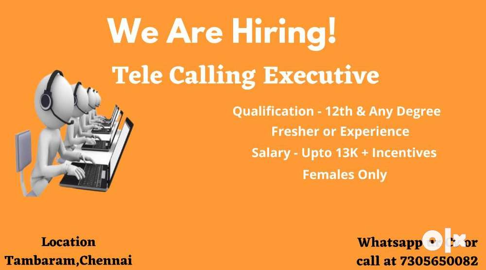 Telecalling Executive For Freshers in E-Commerce Company