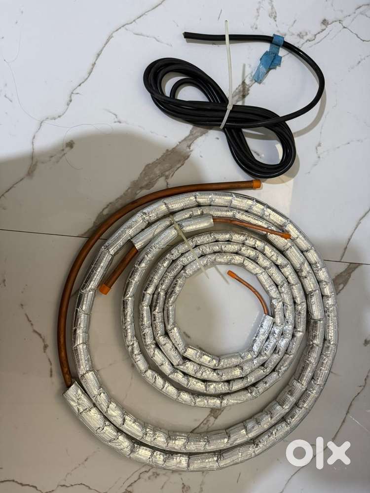 Seamless Hollow Pipe Coil for Air Conditioning and additional wire.