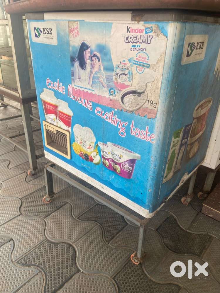 Display freezer for shop