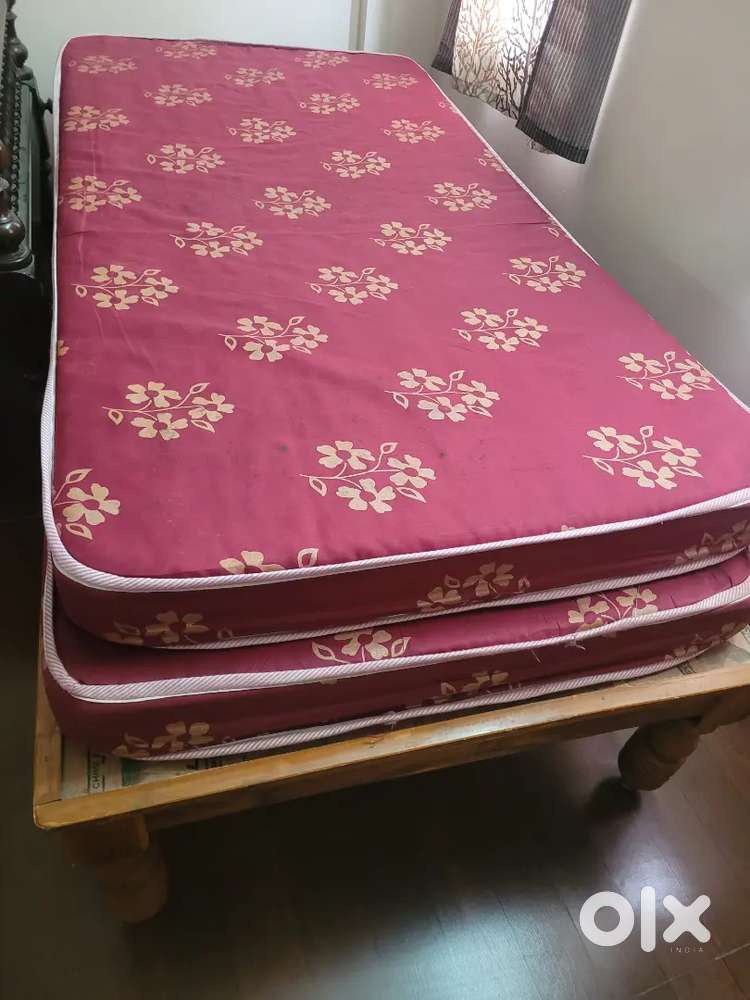 3x6 Single Cot with matress