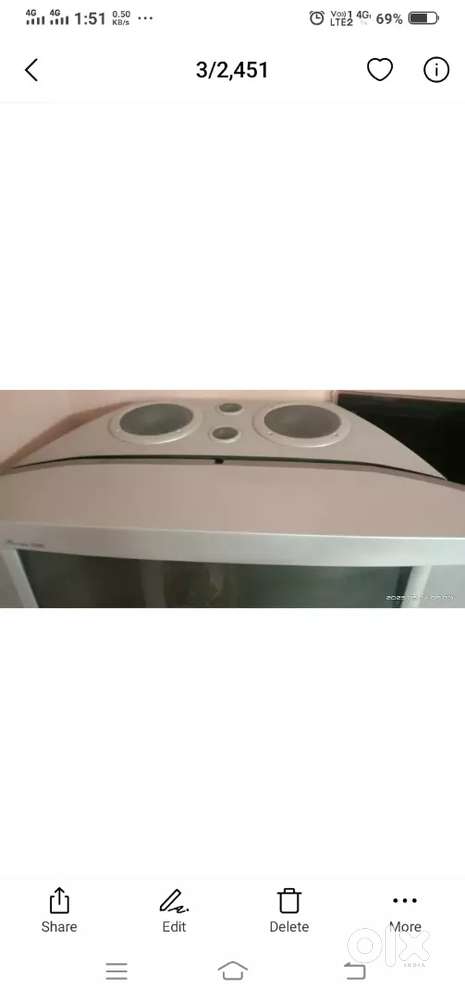 TV LG 28 Inches Colour ( not working)