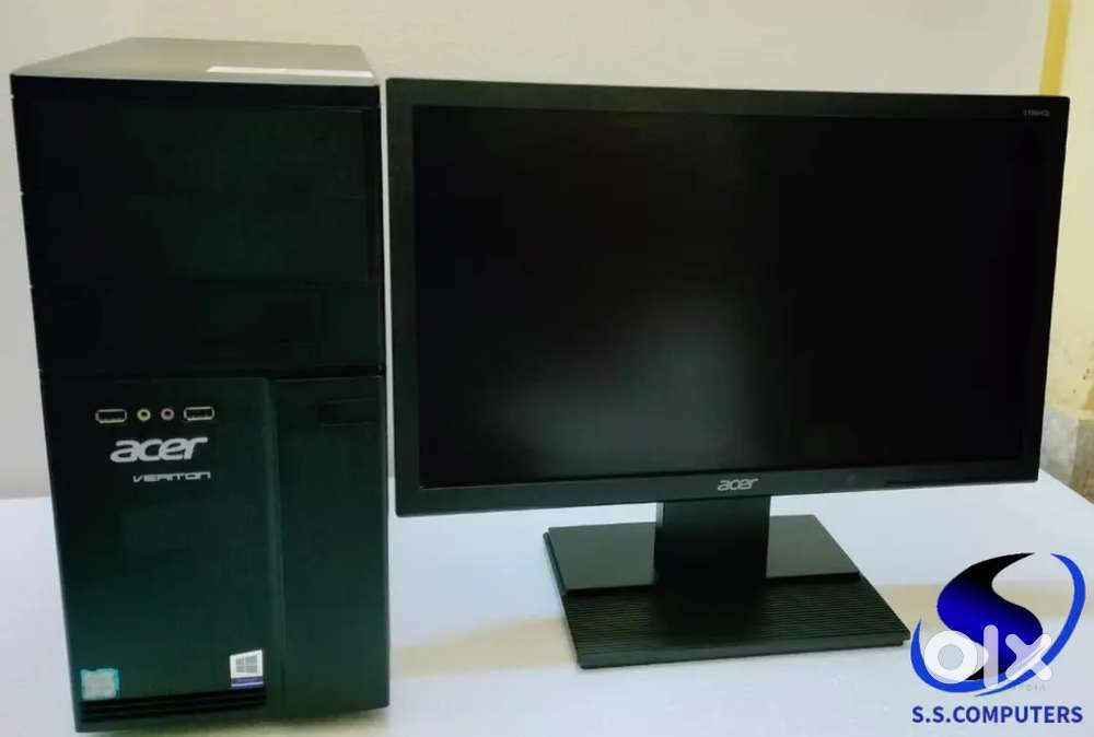 Acer brand i3 7th gen cpu full set( with warranty)