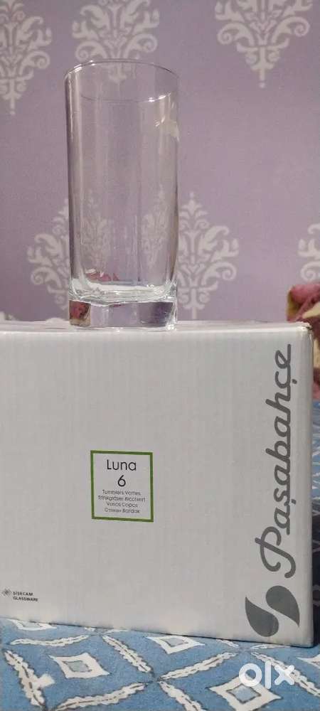 Pasabahce glass tumblers