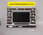 TV Unit Beautiful And Decorative Wooden Wall Mount TV Unit