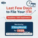 ⏰ Last Few Days to File Your ITR! Deadline: 15th September! ⏰