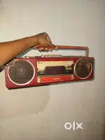 National Ambience stereo radio cassette tape recorder antique piece