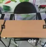Perforated Metal Tablet Chair  Single Desk.Call me Directly