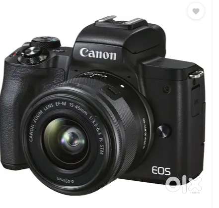 Canon EOS M50 Mark II Mirrorless Camera EF-M15-45mm :