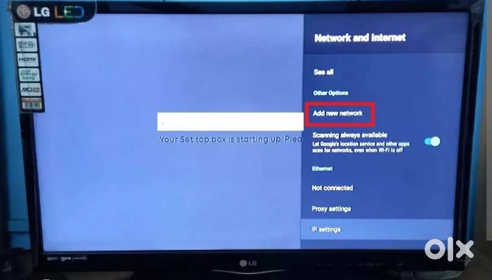 I am selling our old TV