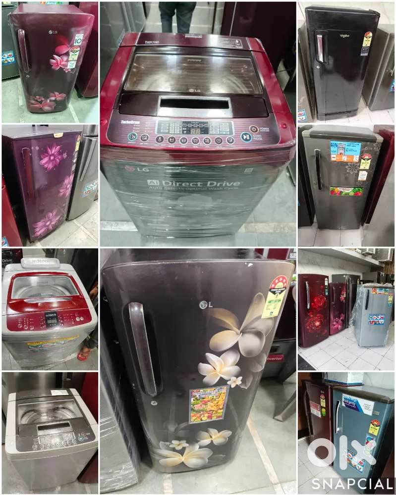 [ DHAMAKA WARRANTY = 5 ¥EARS ] FRIDGE & WASHING MACHINE ] DELIVERY FRE