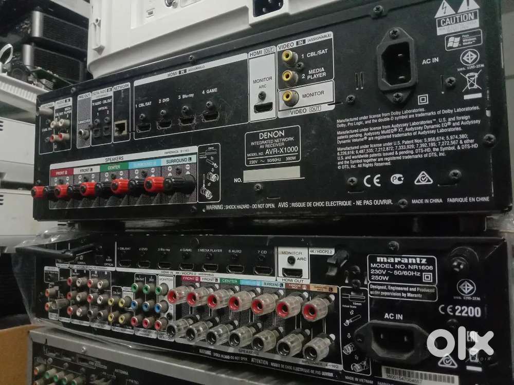 Yamaha jbl Pioneer denon av receiver