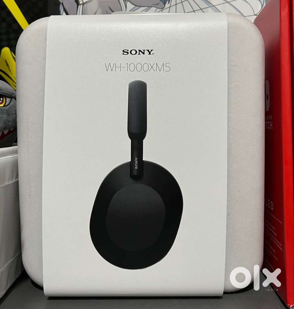 Open Box New Sony WH-1000 XM5 Black Headset Bill BoxExtend Warranty