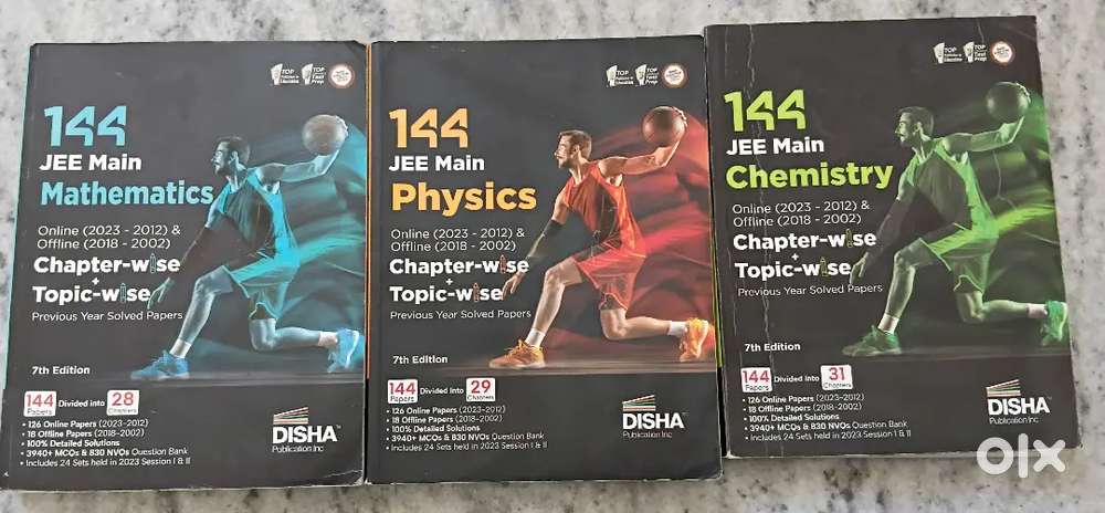 DISHA PUBLICATION IIT JEE PYQ BOOKS