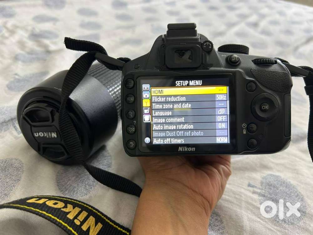 Nikon D3200 with 18-55 and 55-200 Lens