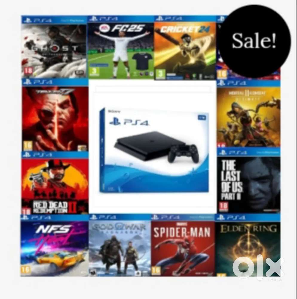 PlayStation 4 consoles with unlimited games