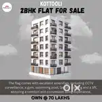 Kottooli 2bhk flat for sale