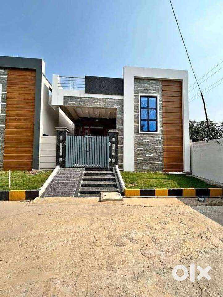 north facing 2bhk independent house for sale in kundanpally