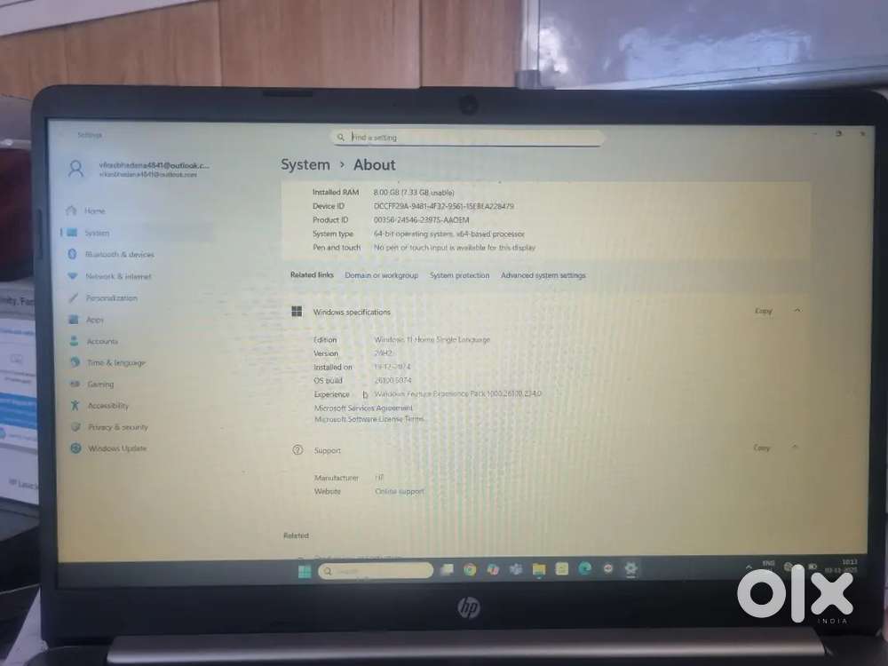 Selling my laptop