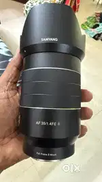 samyang 35/1.4 lens for sale