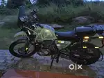 Himalayan with touring accessories to sell single owner only 25000 Kms