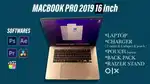 MacBook Pro 2019 16 Inch \ 2 Charger \ Raizer Stand \ Pouches