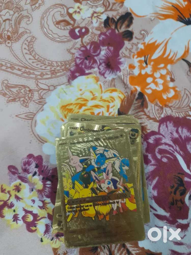 Pokemon golden cards
