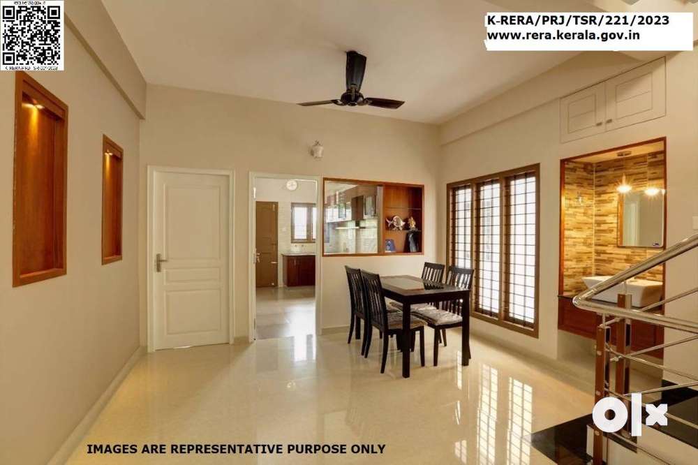Rs.91 Lakhs - Ultra Luxury House for Sale in Thrissur Town