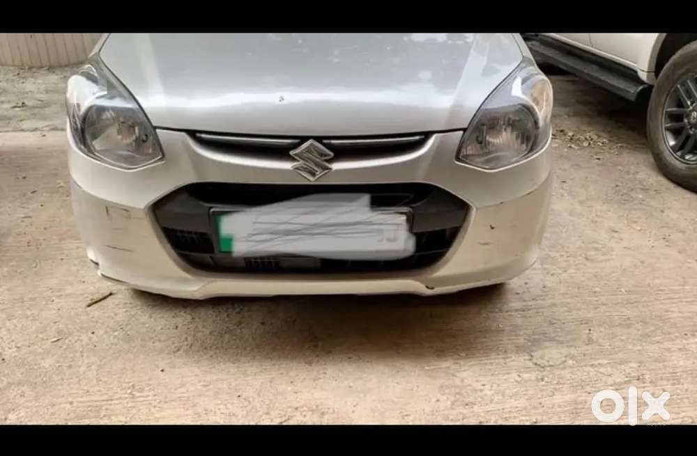 Alto 800 front bumper & headlights