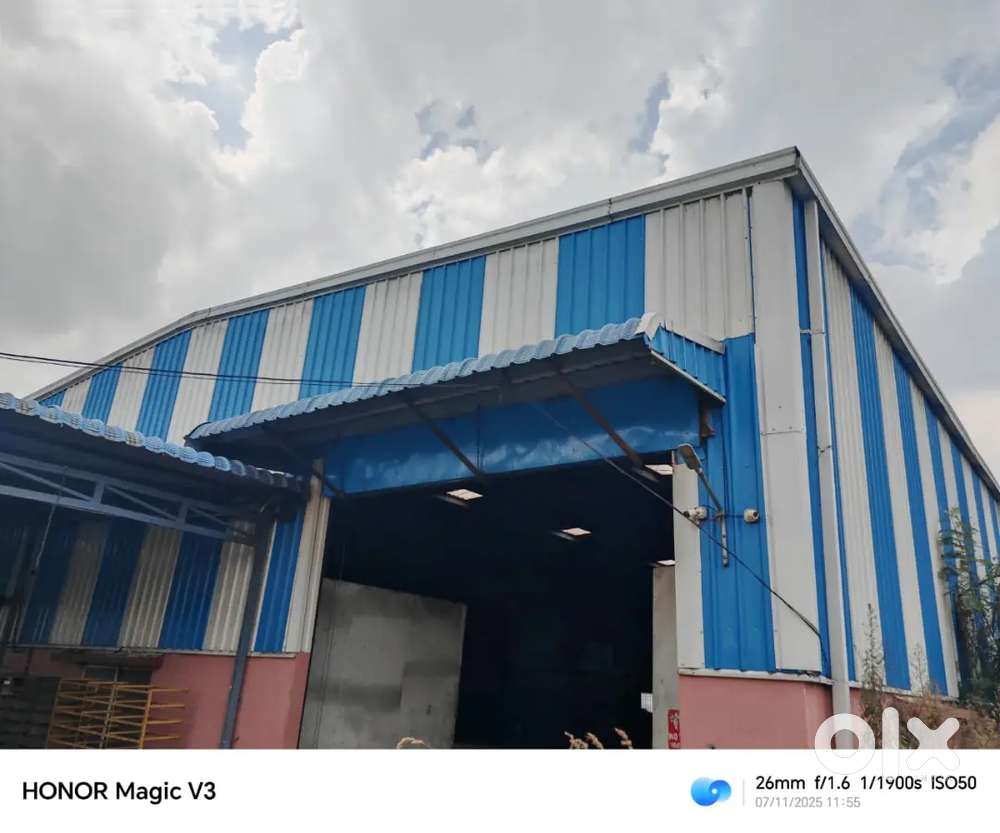 Industrial factory shead