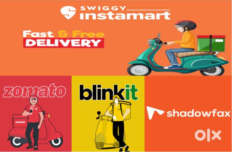 Grocery & Food App Work – Earn ₹700–₹1200 Daily – Bike Must