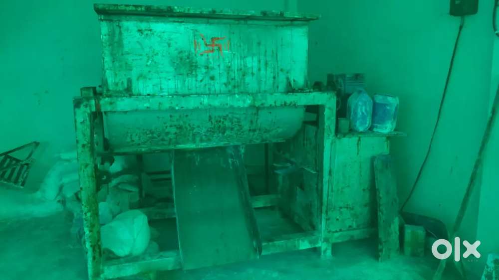 Detergent powder ribbon mixer machine