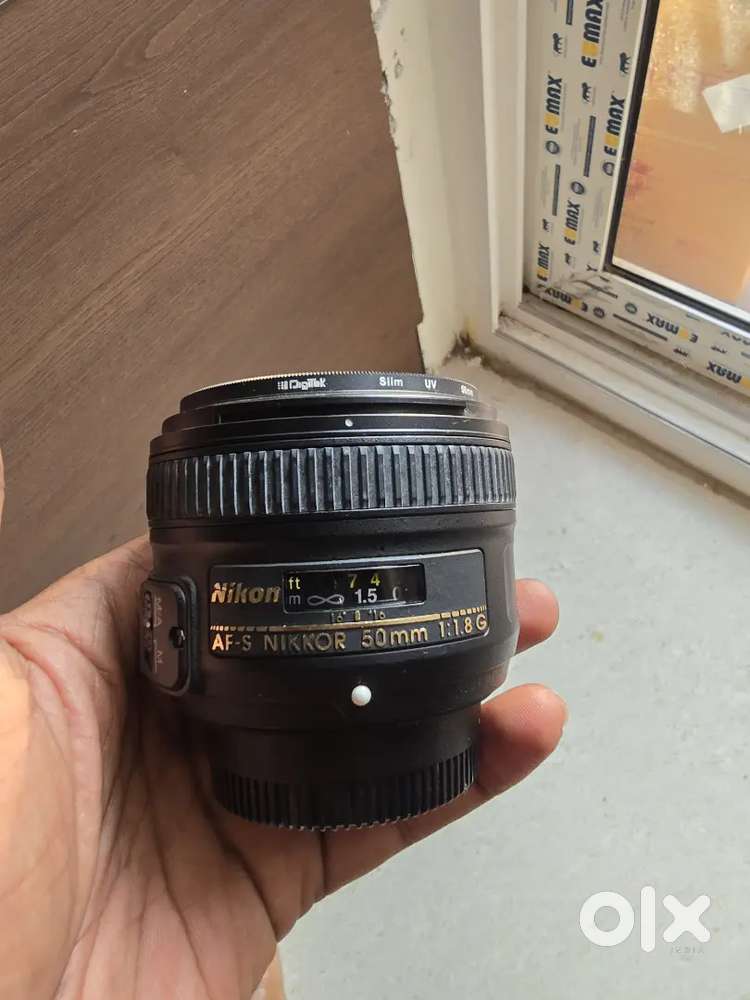 Nikon 50 mm lense in extremely good condition for sale