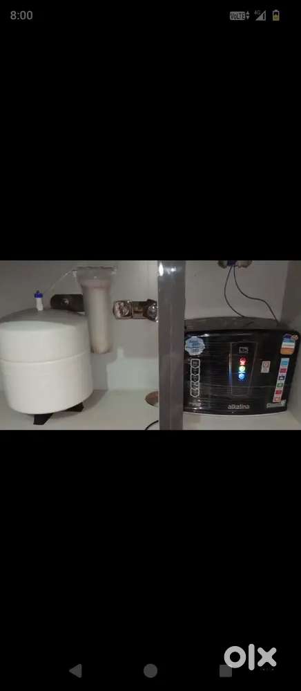 UTC Ro water purifier Steel tank & tap