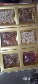 Packing dry fruits n take care shop