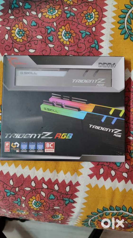 G.Skill Trident Z RGB Ram
8gb×2 (16gb) 3200mhz DDR4