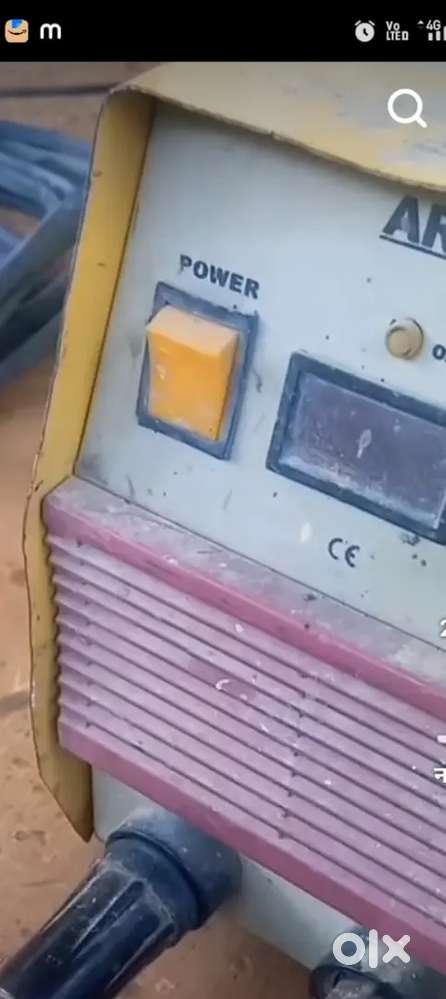 वेल्डिंग मसीन किराय पर दि जाती हैं