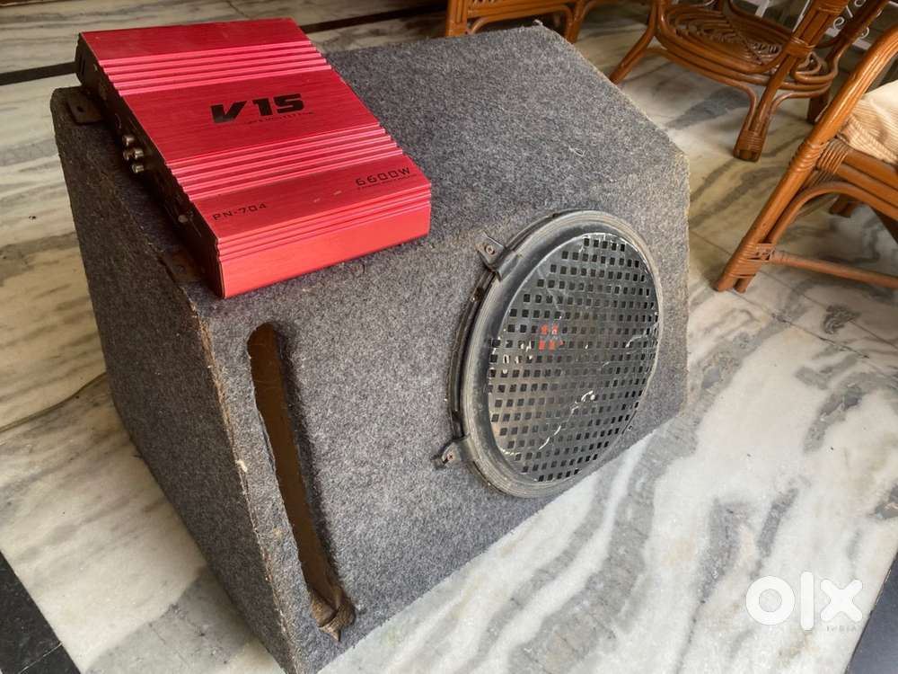 JBL GTX 1150 W Subwoofer and V15 Amplifier