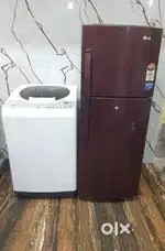 Lg double door refrigerator and ifb top loadwashing machine &67+: