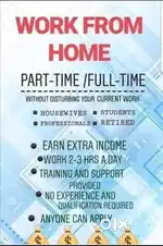 Work from home appournity