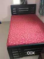 Bed set with gaddi