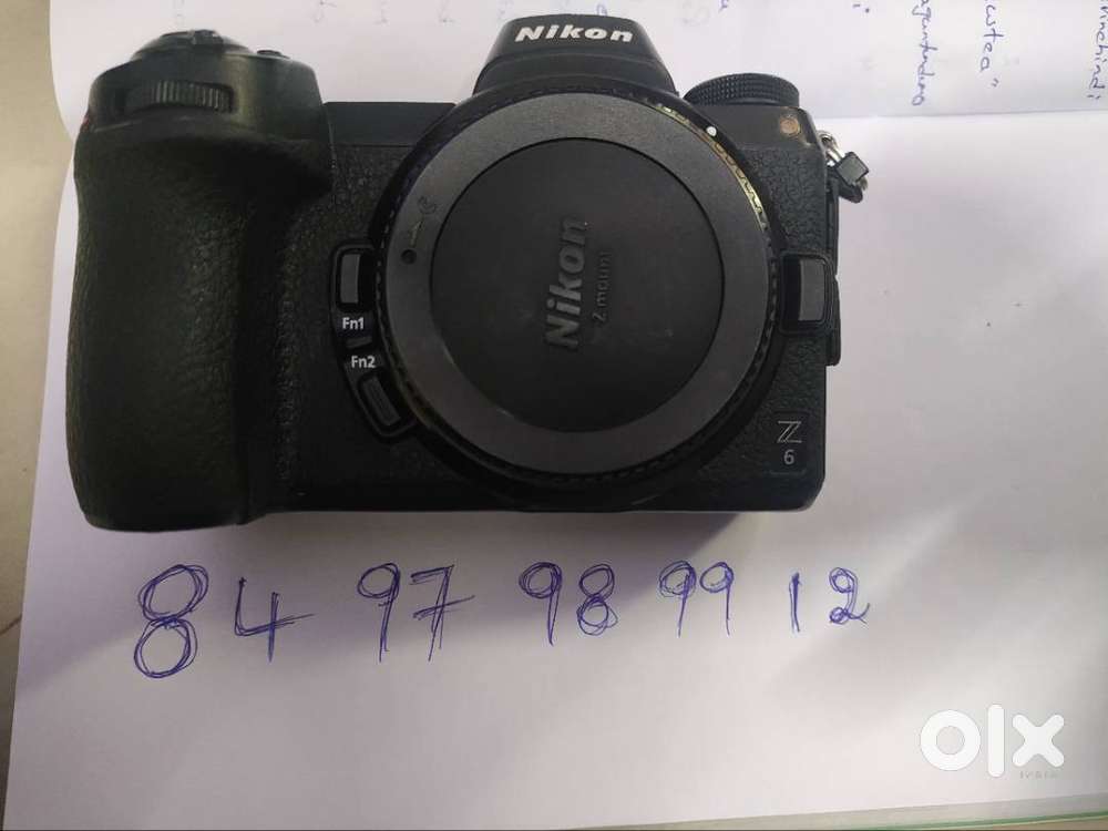 Nikon Z6  Nikkor Nikon z35 mm 1.8S lens  2 XQD cards  2 Batteries