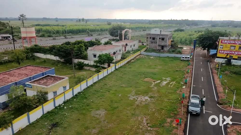 Plot for sale Thanjavur Trichy NH Road