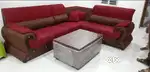 5 SEATER SOFA WITH DAUL COLOUR AT STARF FURNITURE