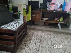TV STAND AND SMALL TABLE