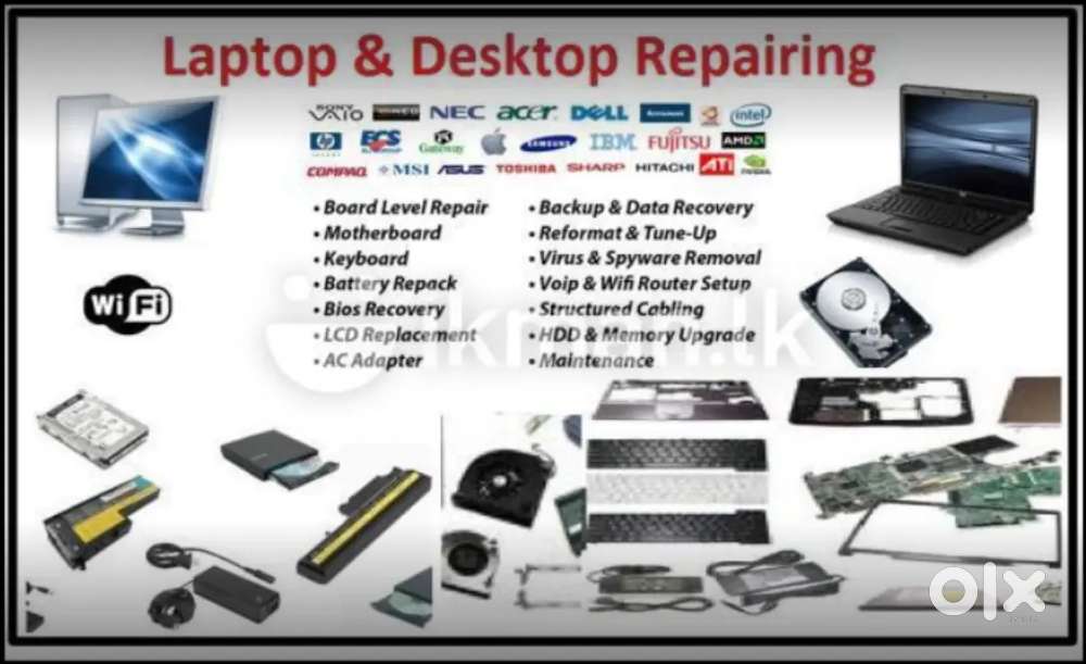 Desktop and laptops cctv cameras services